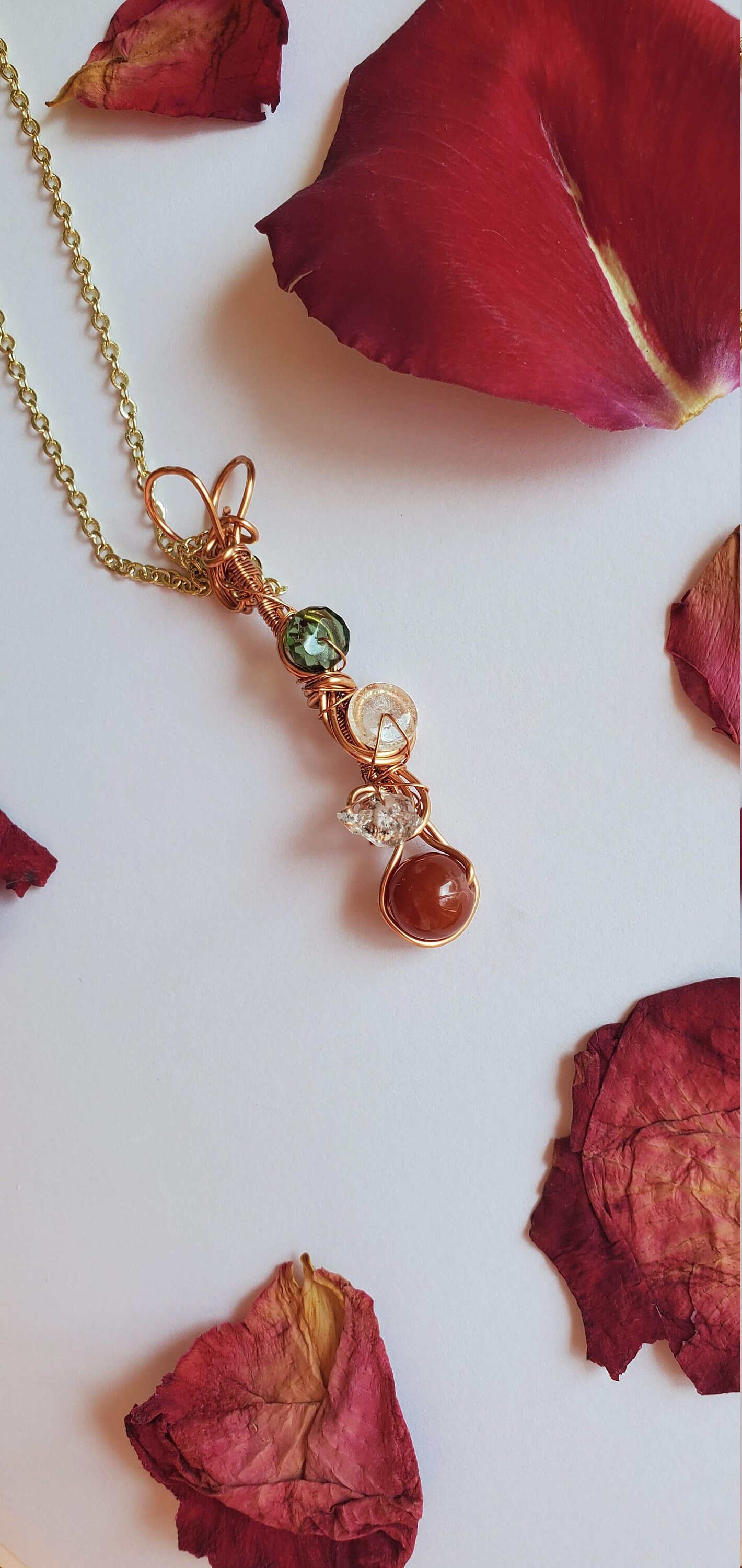 Moldavite And Libyan Desert Glass Together