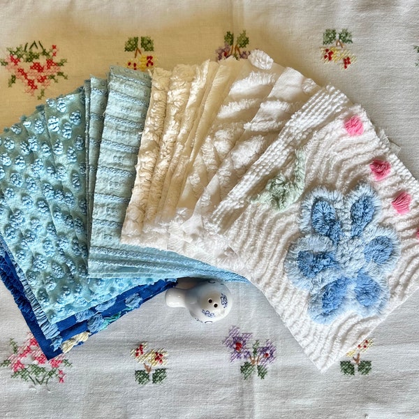 Repurposed Chenille Bedspread Etsy