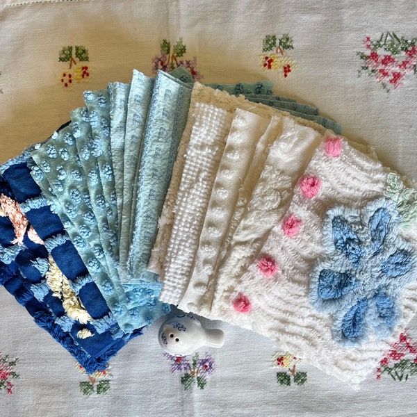 Repurposed Chenille Bedspread Etsy