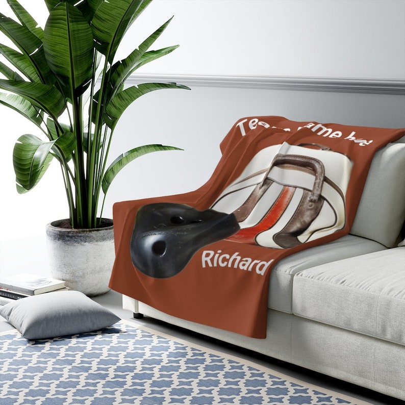 Matching Pillows Available Fleece Throw Personalized Bowlers Team Blanket Man Cave Decor