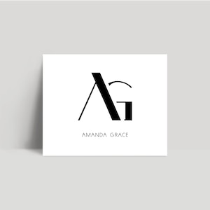 Logotipo personalizado Monograma personalizado