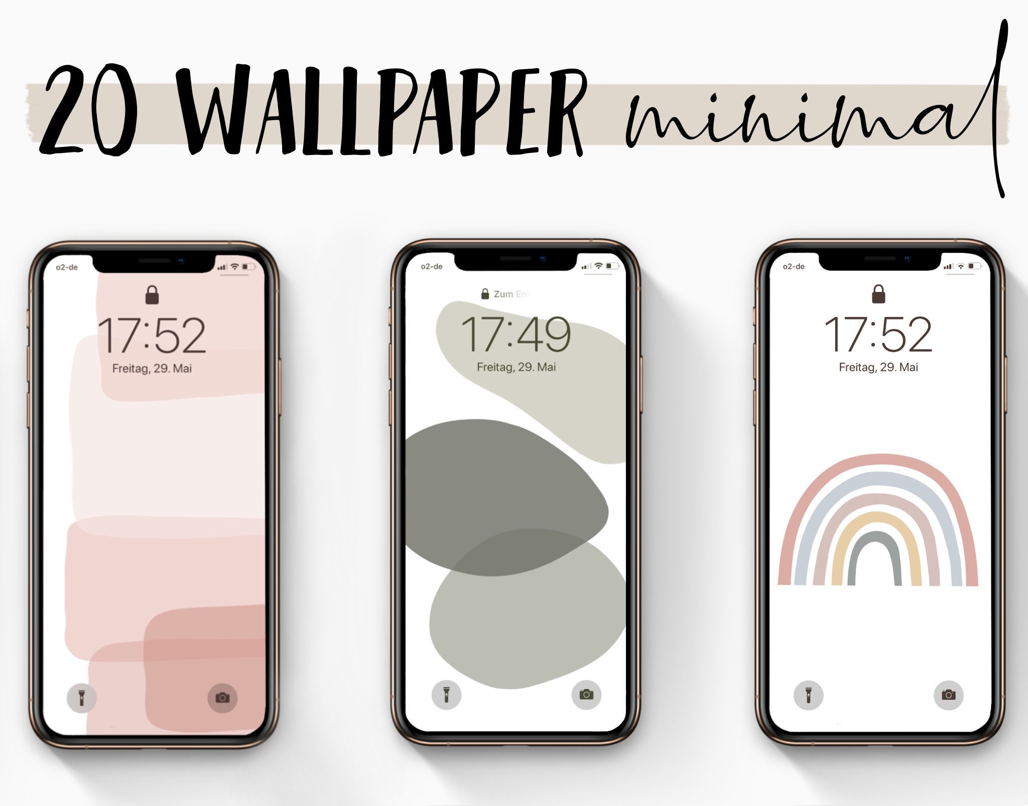 Wallpaper Iphone Android Minimal Etsy