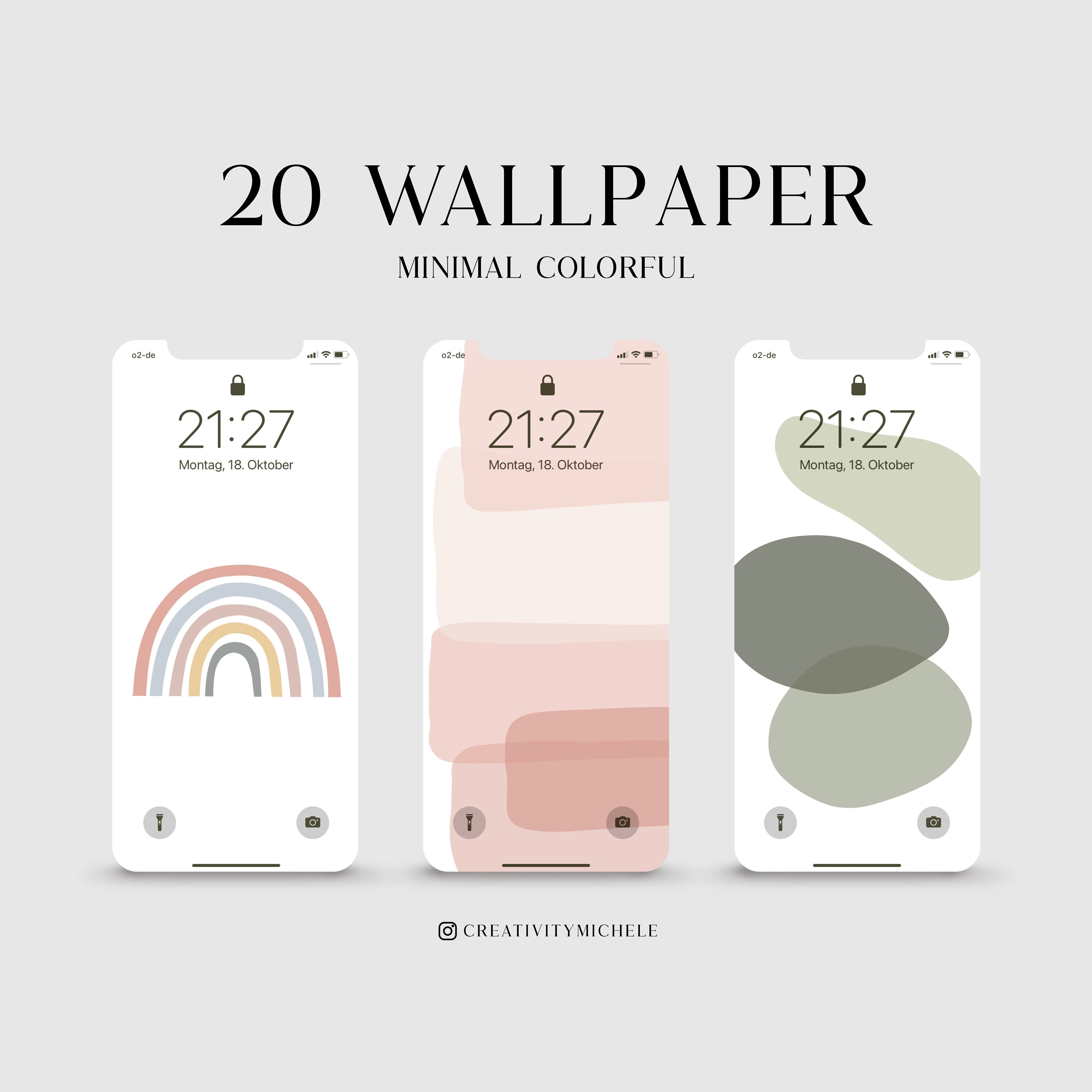 Wallpapers Iphone Android Minimal Etsy