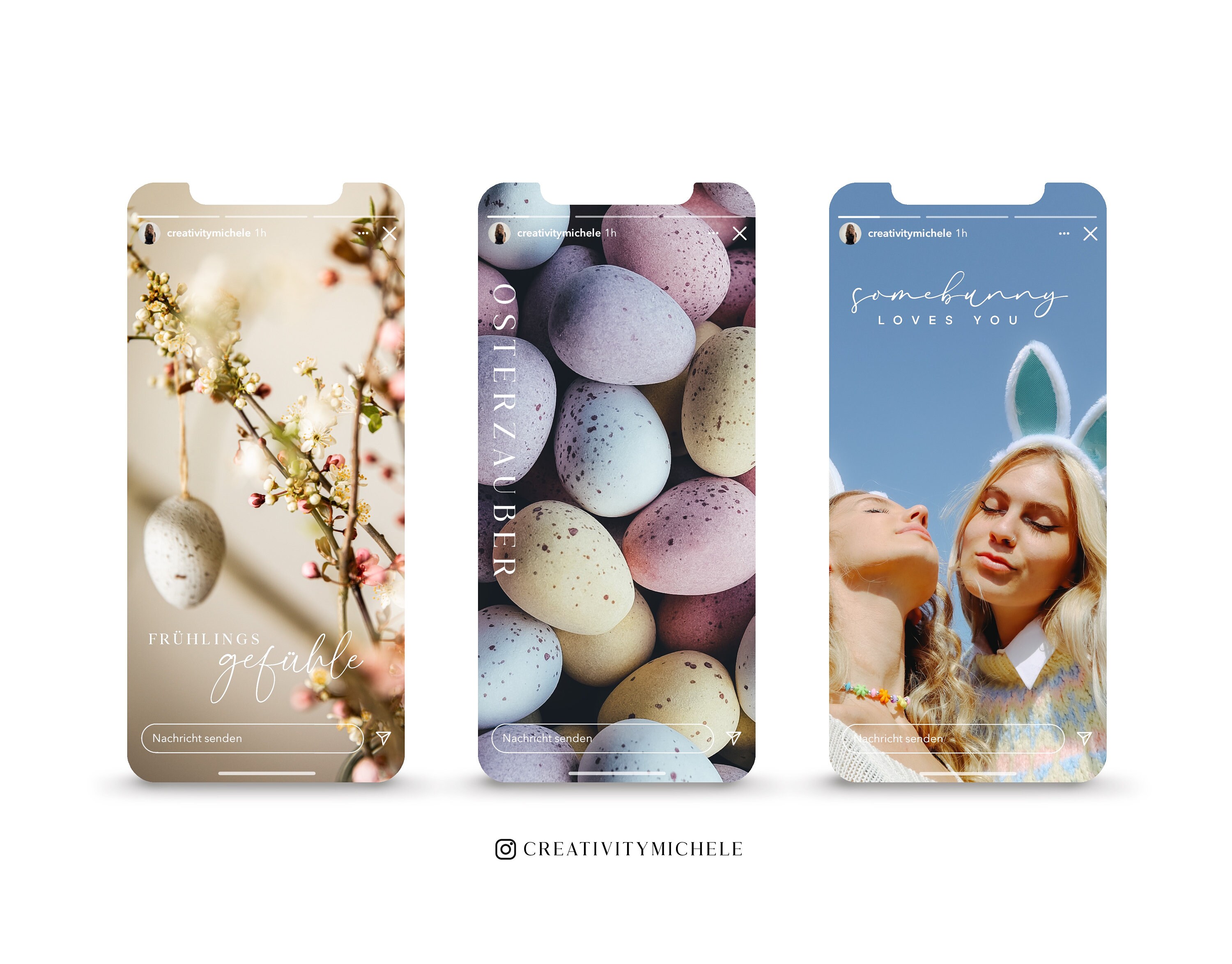 110 Instagram Story Stickers Easter Easter PNG Digital Procreate - Etsy