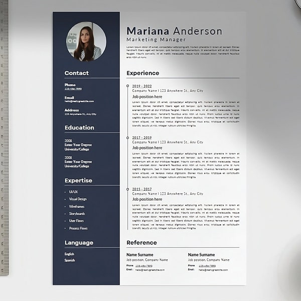 2024 Standout CV Resume Template to secure your dream career
