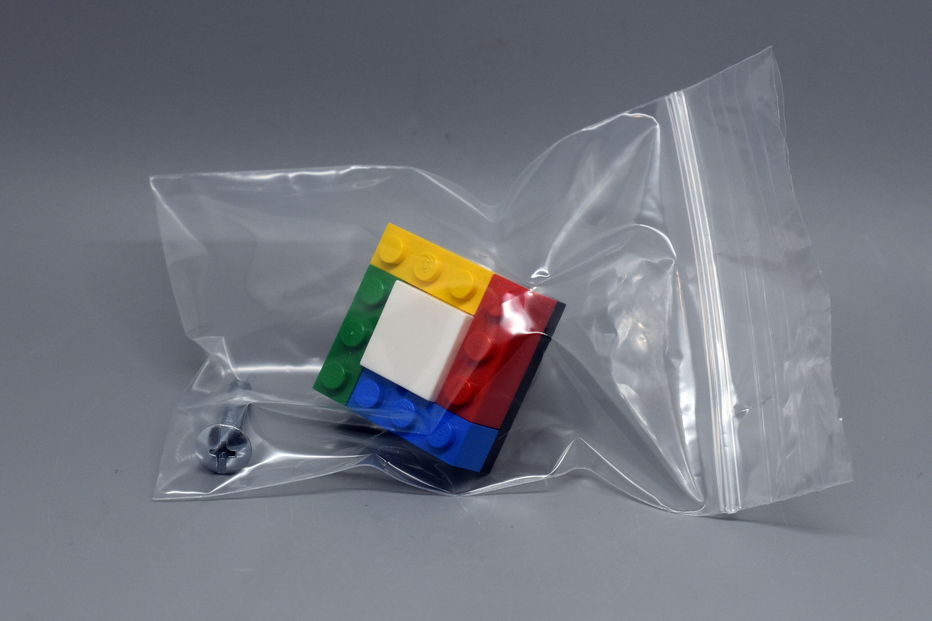 Lego stud drawer pull / knob by bagel, Download free STL model