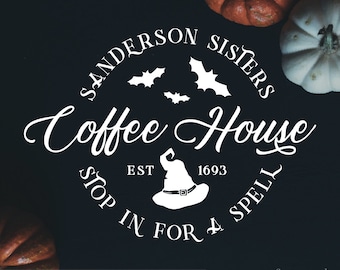 Sanderson Sister Coffee Brewing Halloween Shirt SVG PNG EPS