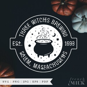 Sanderson Sister Witches Brewing Halloween Shirt SVG PNG EPS