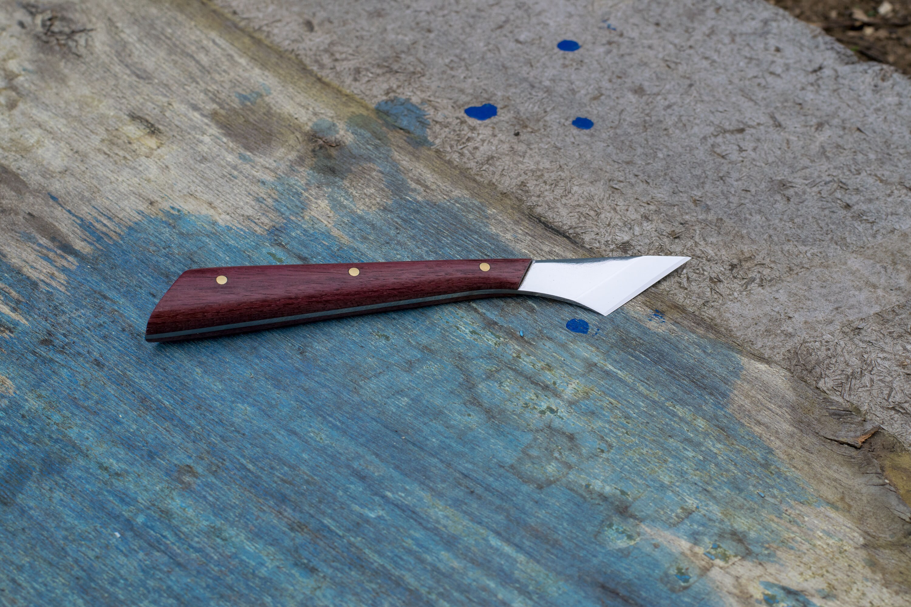 Craft knife Japanese Kiridashi handmade kiridashi leather Etsy