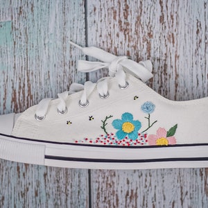 Embroidered Canvas Shoes image 6