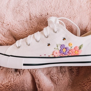 Embroidered Canvas Shoes image 5