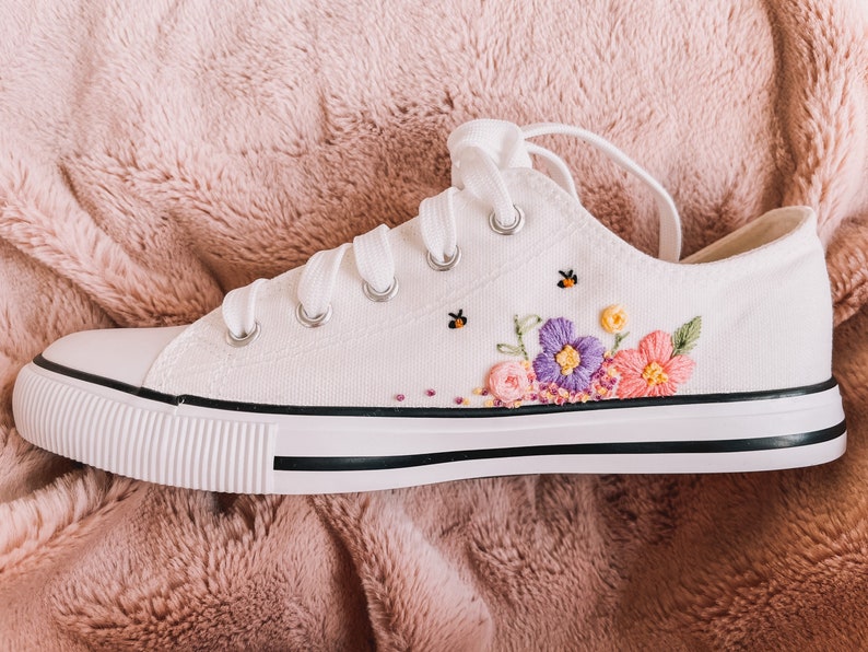 Embroidered Canvas Shoes image 5
