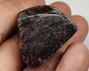 31x42x27 Mm/Untreated Extra Large Natural Red Ruby Rough/Ruby Rough Stone/Raw Ruby Stone/Ruby Gemstone/July Birthstone