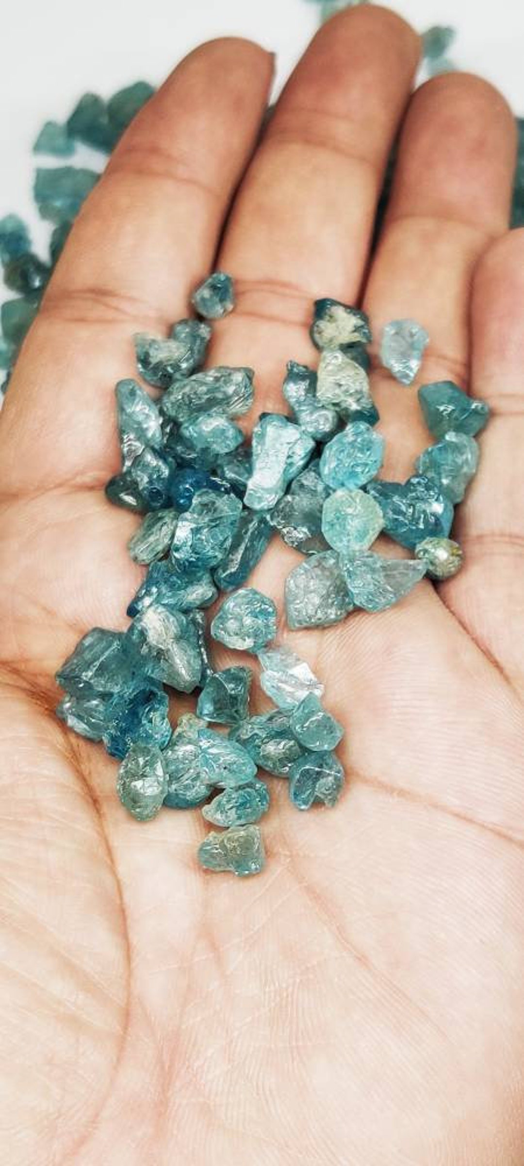 5-12 Mm Raw Blue Zircon/ Zircon for Jewelry/natural Zircon 5-12 Mm Raw Blue Zircon/ Zircon for Jewelry/natural Zircon