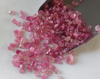 20 Pieces Genuine Ruby Rough ~Ruby Gemstone ~Ruby Rough Raw~ Pink Ruby Stone ~Precious Ruby Rough ~Top Ruby Stone~Loose Gemstone~5-10 mm/115
