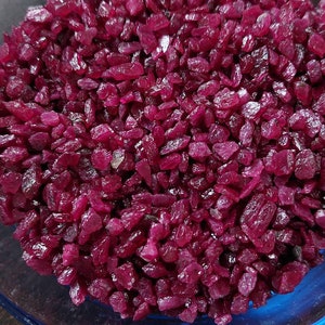 AAA+++ Natural Ruby Rough~Ruby Gemstone ~Ruby Raw~ Red Ruby Stone ~ Precious Ruby Rough ~Tanzania Ruby~Whole Sale Price~50 Pieces lot