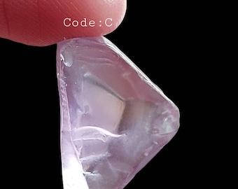 Raw Ametrine Gemstone: Natural Bi-Color Crystal