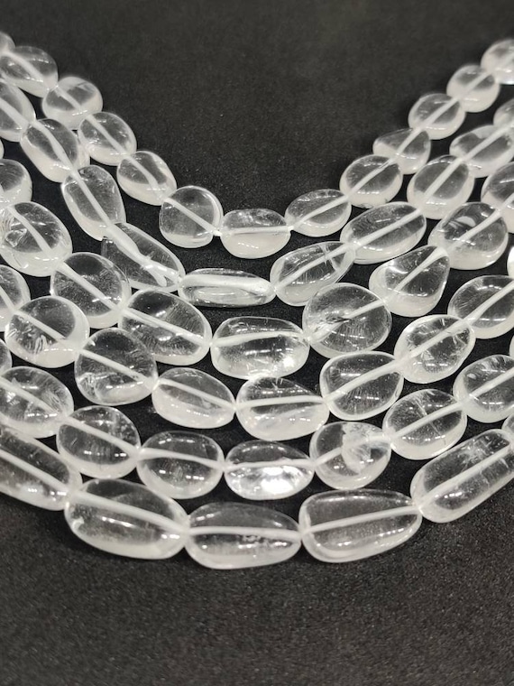 Clear quartz crystal beads deals