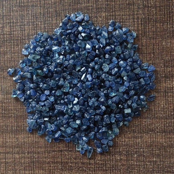 50 Piece Natural Blue Sapphire Rough/Blue Sapphire/Blue Sapphire Raw/Blue Sapphire Gemstone/Precious Raw/Sapphire Rough/Natural Rough/4-6 MM