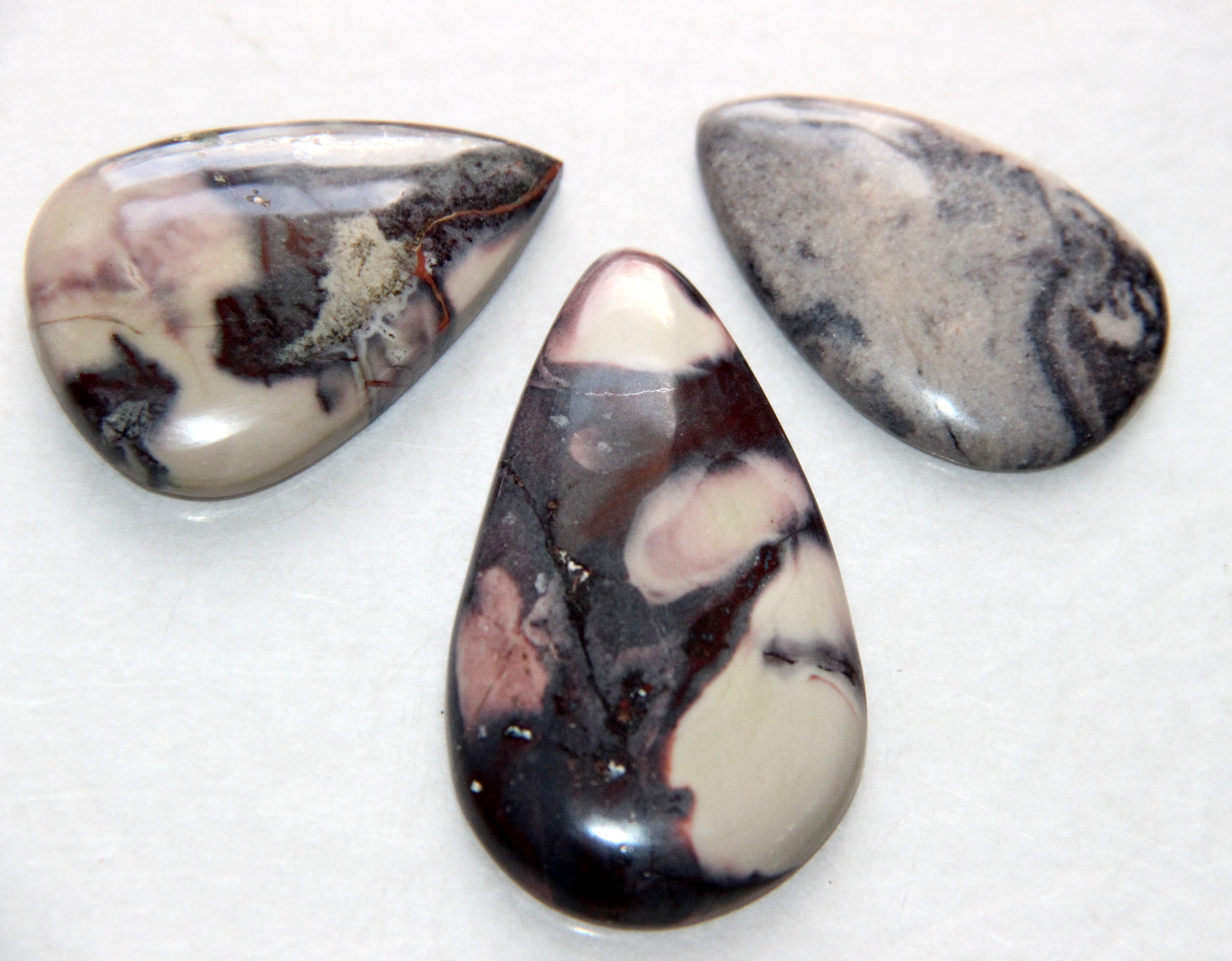 3 Pieces Natural Porcelain Jasper Cabochon Exotica Jasper Etsy