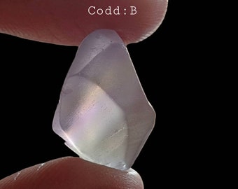 Natural Ametrine Raw Gemstone: Purple & Yellow Crystal