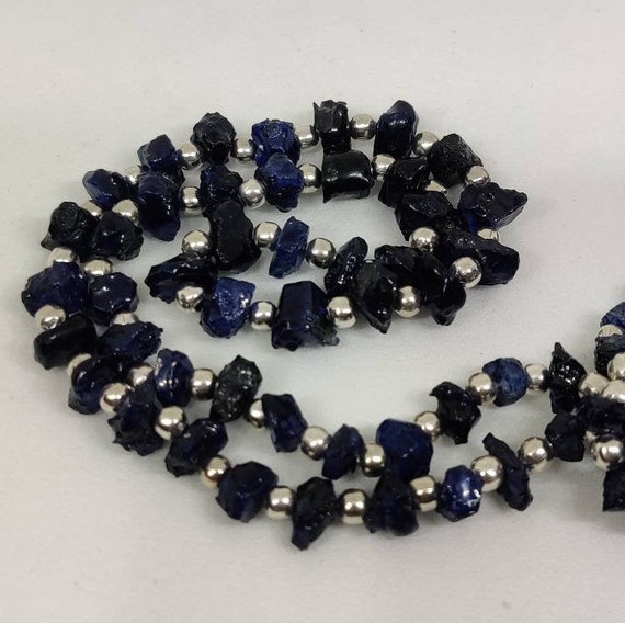Raw sapphire beads clearance