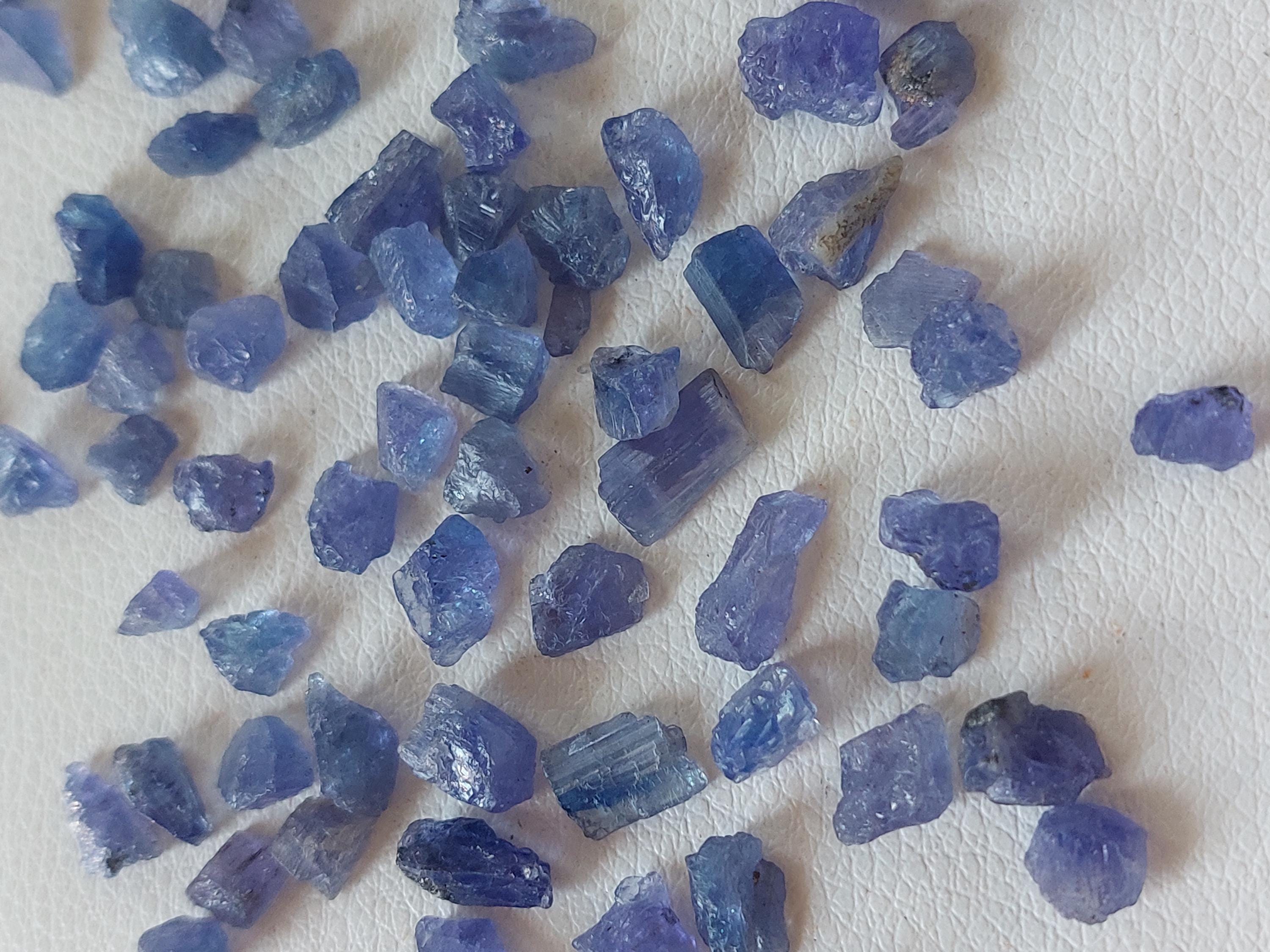 タンザナイト原石 天然タンザナイト原石：原石結晶（6～11mm、20個入り）/ 2307 - Etsy 日本