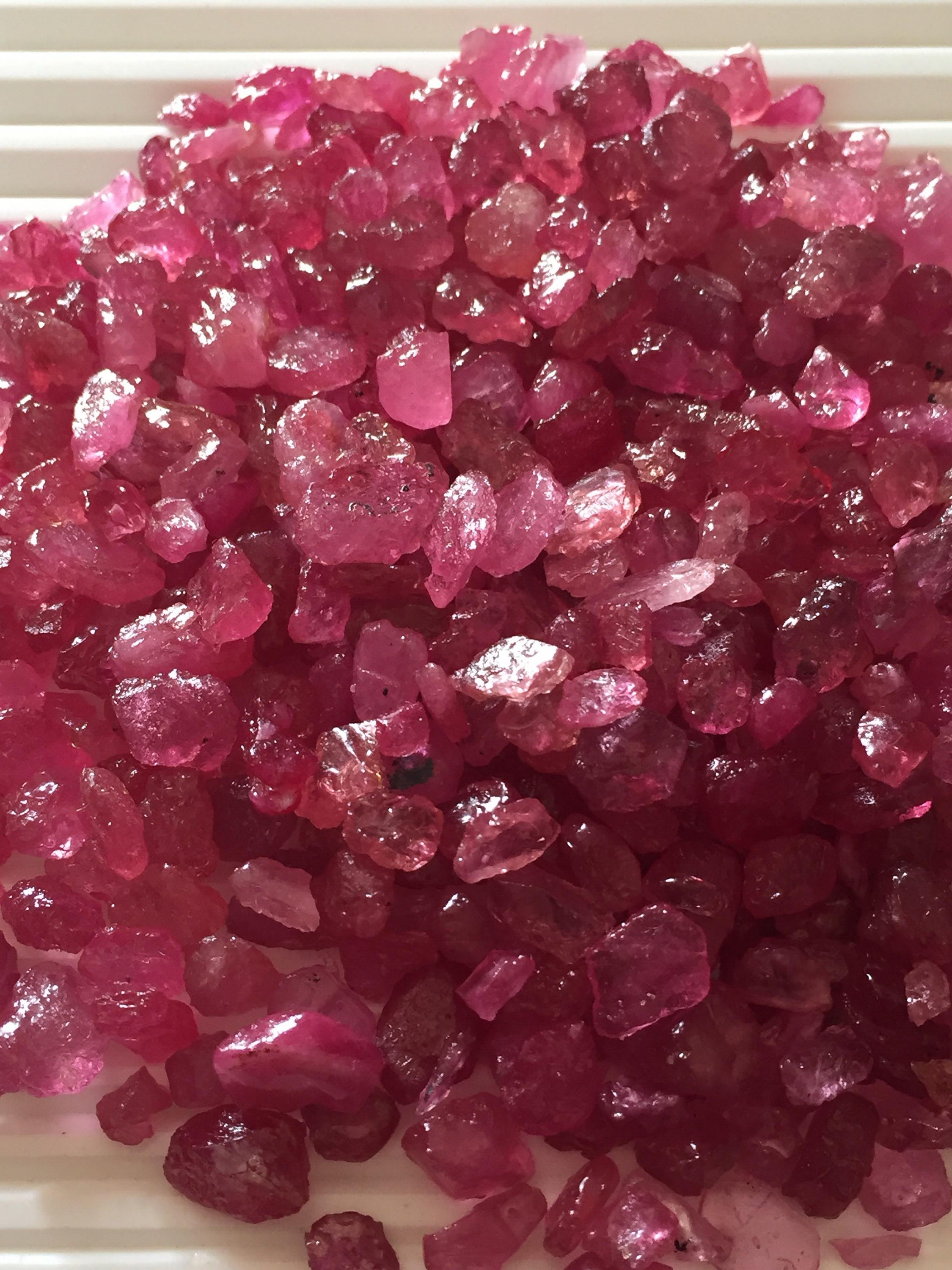 50 Pieces Genuine Ruby Rough ruby Gemstone ruby Rough Raw - Etsy Ireland
