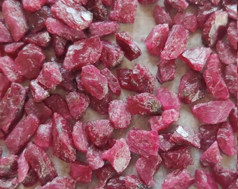 RUBIS BRUT DE TANZANIE – Rouge Pourpre – 16,96 Carats – Non Chauffé – P320.135T