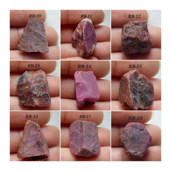 ルビー原石 ルビー 原石 5.4ct 南インド産 非加熱 結晶 天然石 trg167
