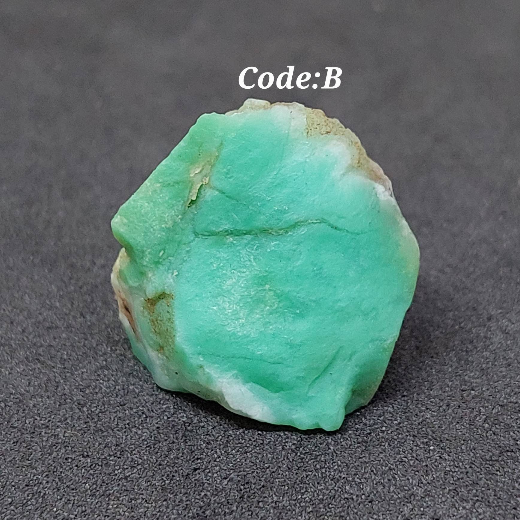 One Piece Large Natural Green Chrysoprase/Raw Chrysoprase/Chrysoprase Gemstone/Chrysoprase Crystal/Chrysoprase Rocks/Green Chrysoprase Rough