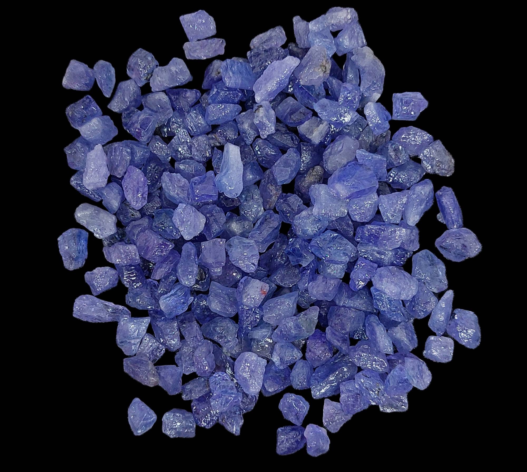 天然タンザナイト原石：原石結晶（6～11mm、20個入り）/ 2307 - Etsy 日本