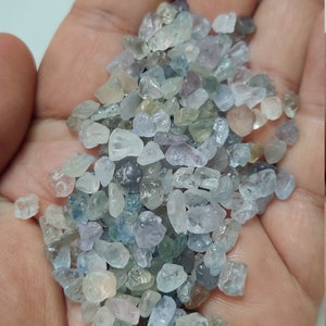 10 Pieces 5-8 Mm Natural Mix Sapphire Raw/Multi Sapphire Raw/Ceylon Blue Sapphire Raw/Untreated/Heated/Gemstone Raw/Precious Raw(code:70)