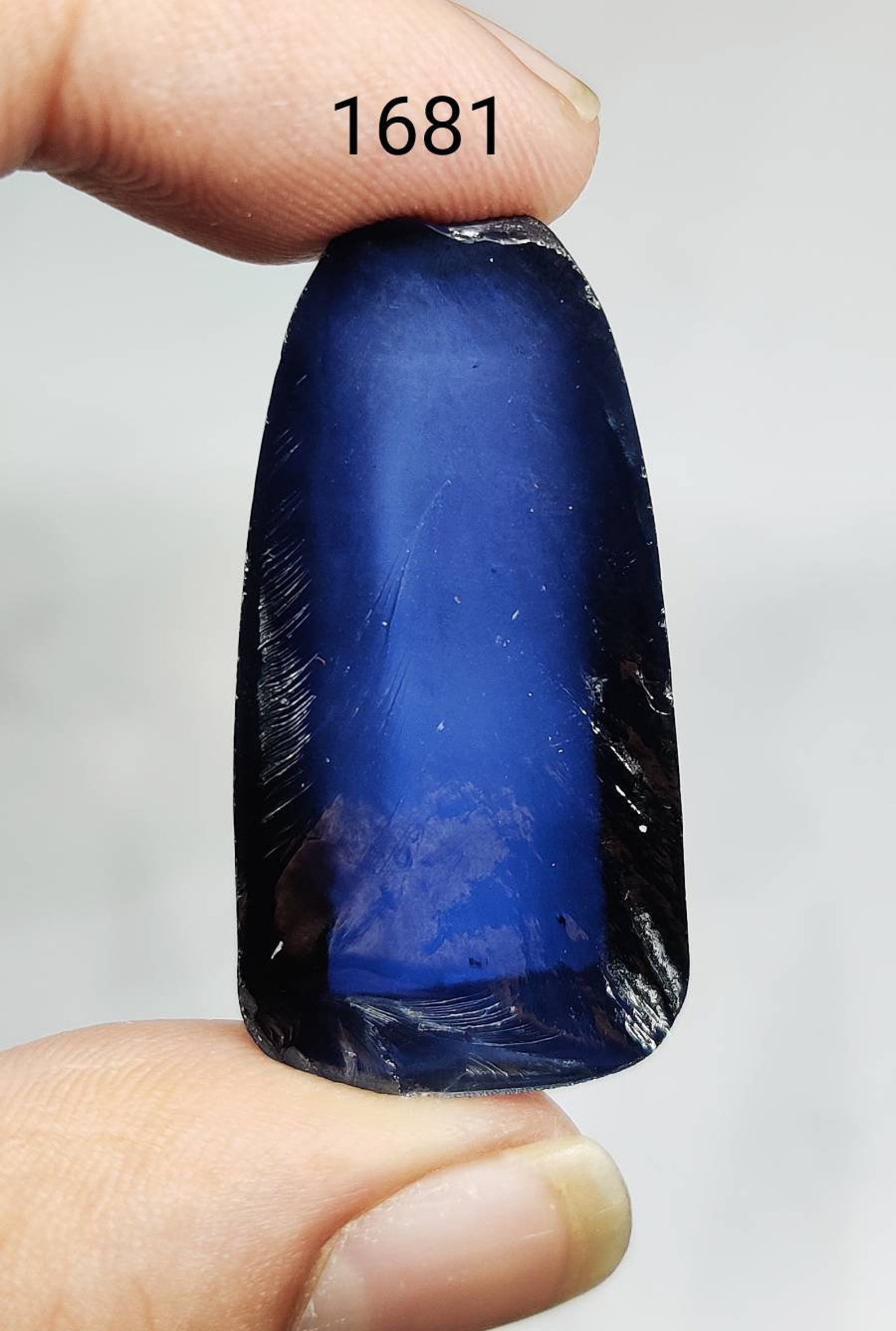 Blue Sapphire Lab Created Corundum Rough/Sapphire Synthetic Etsy