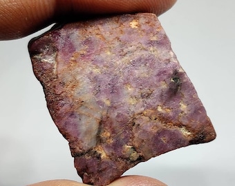 Extra Large Natural Red Ruby Rough Stone: July Birthstone