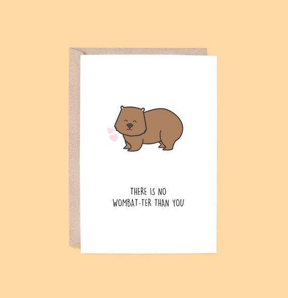 Baby Wombat Greeting Card Baby Wombat Greeting Card