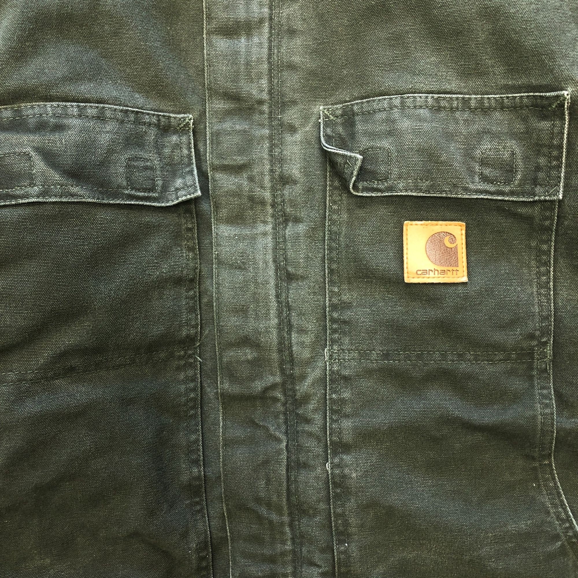 Pre-owned Carhartt Grey Full Zip Work Jacket Size XL - Etsy