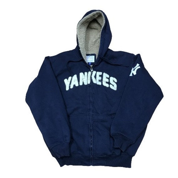 Vintage 90s GIII Sports by Carl Banks NY Yankees Hoodie - Size 2XL