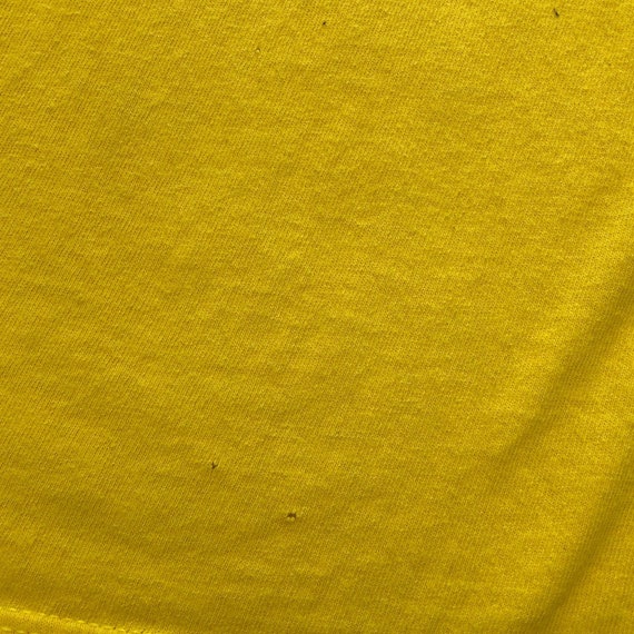 Vintage Pre-Owned Adidas Yellow Long Sleeve T-Shi… - image 3