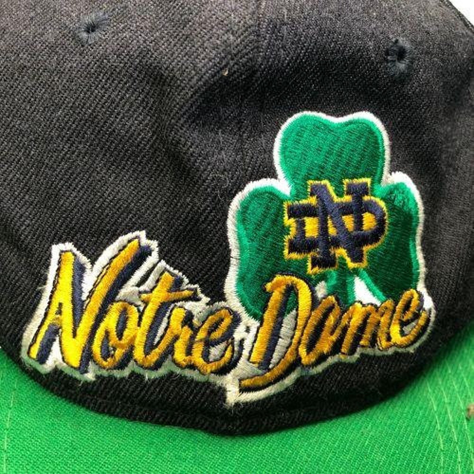 The Game Notre Dame Snapback Hat | Etsy