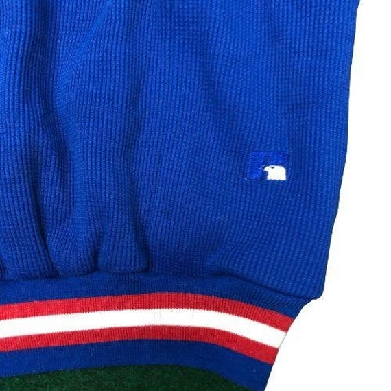 Russell Athletics Giants Blue Thermal Sweater - S… - image 3