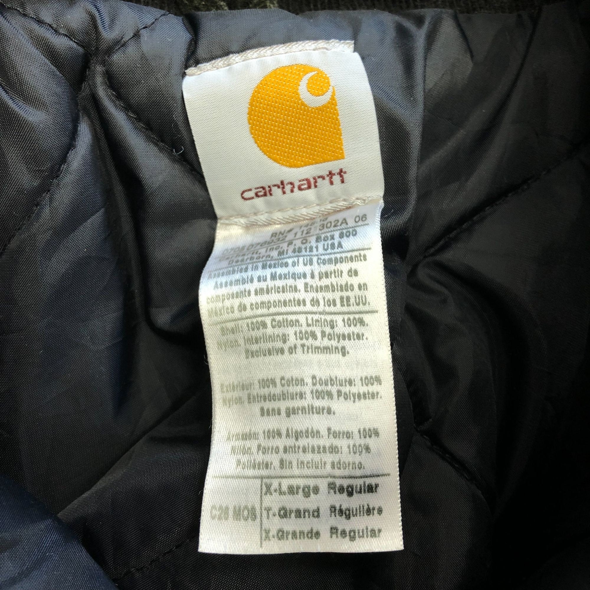 Pre-owned Carhartt Grey Full Zip Work Jacket Size XL - Etsy