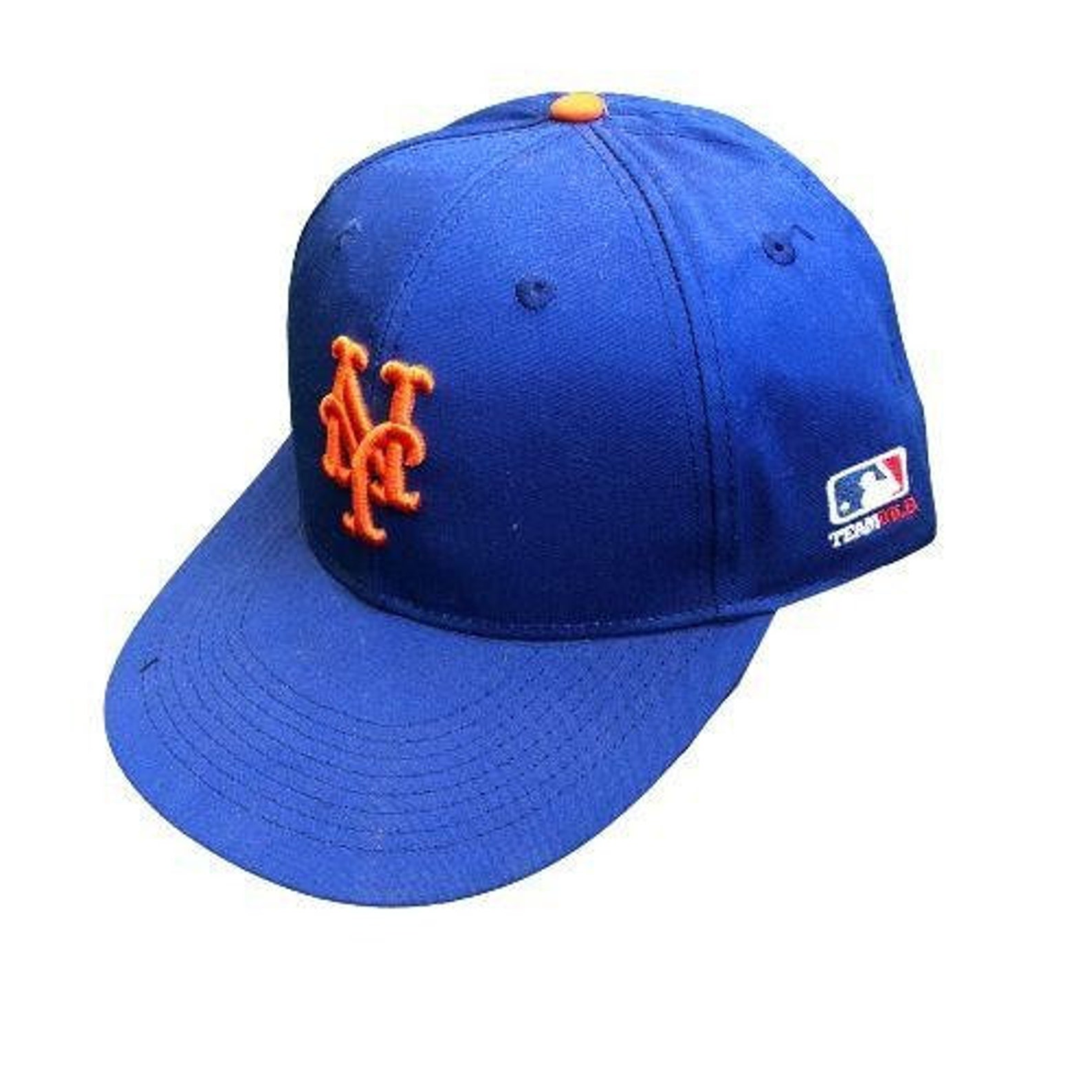 Vintage Team MLB NY Mets Blue Snapback Hat | Etsy