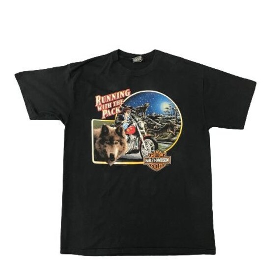 Harley Davidson Running with The Pack Graphic T-shirt