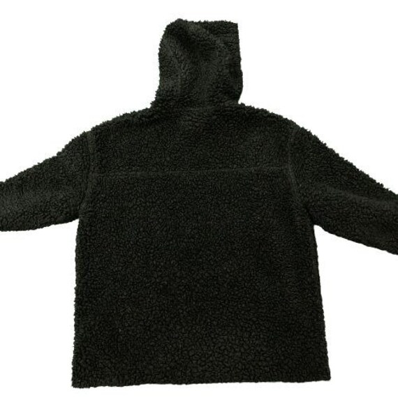 Black Sherpa Heavy Jacket - Size Large - image 3