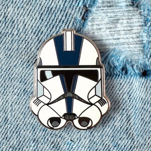 501st Legion Clone Trooper Hard Enamel Pin – Star Wars Collectible Lapel Badge