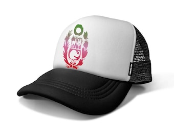 WHAIRO Peru Crest Peruvian Flag Hat Patriotic Baseball Trucker Cap