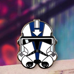 Commander Appo Clone Trooper Pin – Star Wars 501st Legion Enamel Lapel Badge