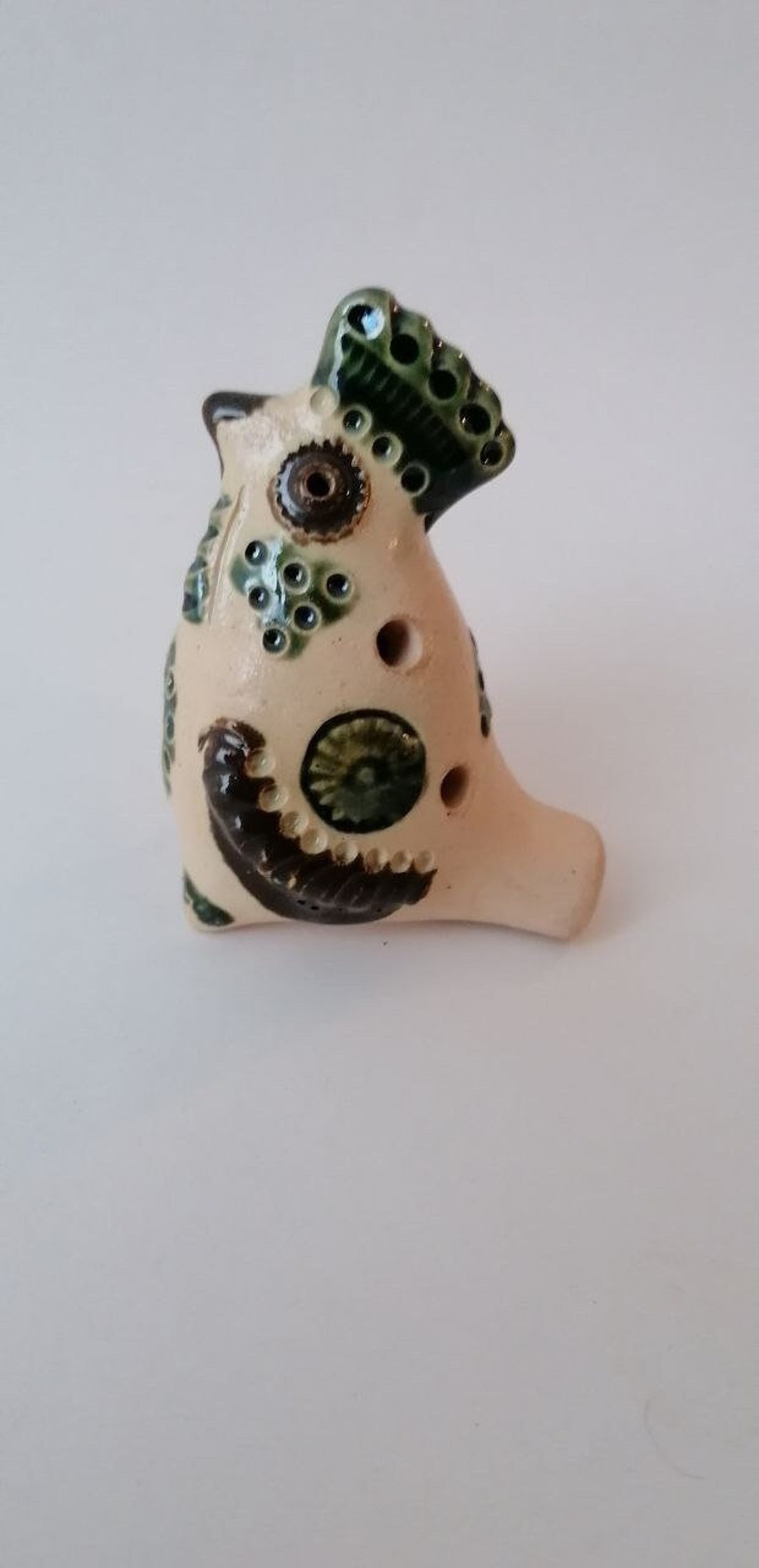 4 Hole Ocarina/whistle/ceramic/musical Instrument/gift Etsy