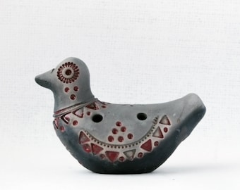 4 hole Ocarina/Whistle/Ceramic/Musical instrument/Gift